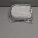 Soddeph Collapsible Hanging Can for Kitchen Cabinet Door, 9L Plastic Foldable Waste Bin, 2.4 Gallon Small Wall Mounted Garbage Bin for Kitchen, Bathroom, Bedroom Countertop (Gray)