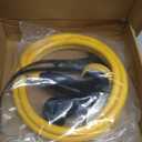 Kanayu 10ft 30 Amp RV Adapter RV Extension Cord with Locking Connector Plug NEMA TT-30P to L5-30R, Generator Extension Power Cord Adapter Plug with 90 Grip Handle, 10AWG/3C STW, ETL Listed