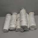 75 Pack Paper Food Containers with Lids, 8 Oz Cardboard Ice Cream Portion Cups, Reusable To Go Hot Dessert Bowls for Christmas Thanksgiving Gathering, White