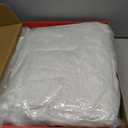 Vonhen 72 Inch White Christmas Tree Skirt with 4.5" Extra Long Pile– Ultra Plush Faux Fur Tree Skirt for 7.5-12 Ft Trees