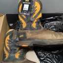 ARIAT Intrepid VentTEK Mens Boot (12 Wide, Cocoa Brown/Work Orange)