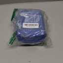 MGZNMTY Travel Storage Case and Thicken Silicone Cover Compatible with Yoto Mini Player - Kids Audio & Music Player and Card Holder for Yoto Card Hold Up to 10 Cards (Blue)