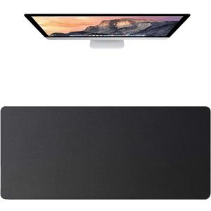 [30" x 13"] Extended-Large Mouse pad, Keyboard pad - Enhance Your Gaming Experience with The Desk mat - Waterproof and Easy to Clean - lint-Free - Ideal for Gaming Table (Black, Large)
