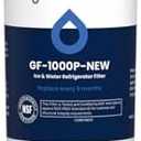 GLACIER FRESH Water Filter LT1000PC Replacement for LG Refrigerator, Compatible with LG LT1000P/PC/PCS, LT1000PC, LT-1000PC, MDJ64844601, ADQ747935 ADQ74793504 Water Filter (1 Pack)