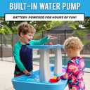 GoSports Water Table With Pump for Toddlers Ages 1.5-4 Years - Outdoor Play Table for Kids With Integrated Circulating Pump