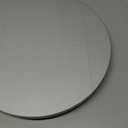Greatseas Lazy Susan for Table Top Bamboo Lazy Susan Turntable for Cabinet Kitchen Countertop Organizer for Condiment Bathroom Counter Organizer Decor Sink Tray Silver 9 Inch