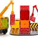 MAGNA-TILES Builder 32-Piece Magnetic Construction Set, The ORIGINAL Magnetic Building Brand