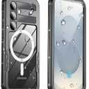 for Samsung Galaxy S25+ Plus Waterproof Case, [Fit for Magsafe] [IP68 Water Proof] [Built-in Screen Protector], Magnetic Heavy Duty Military Grade Rugged Phone Case for S 25+ Plus 6.7", Black