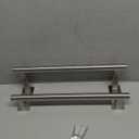 Alise Bathroom Double Towel Bar, 16 Inch Wall Mount Towel Holder, Towel Racks for Bathroom, SUS304 Stainless Steel Towel Hanger, Thickened Pipe with Strong Load-Bearing Capacity, Nickel