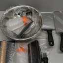 18PCS Griddle Accessories Kit, Flat Top Grill Accessories Set for Blackstone and Camp Chef, Grill Spatula Set with Enlarged Spatulas, Basting Cover, Scraper for Outdoor BBQ