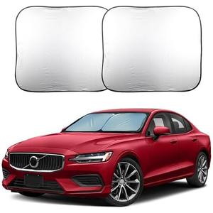 EcoNour Car Windshield Sun Shade Foldable | Front Windshield Shade for Sun, Heat and UV Rays | Sunshade for Car Front Window and Interior Sun Protection | Medium (31 * 28 inches)