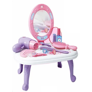 Happy Girl pretend play vanity set with light and sound effects