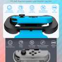 MENEEA Wrist Strap Compatible with Just Dance 2026 2025 2024 2023/for Zumba Burn It Up,Adjustable Wrist Bands for Nintendo Switch & OLED Model for Joy-Cons,Two Size for Adults & Children,2 Pack (Black)