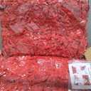 Flower Wall Panel Backdrop: 12 Pcs 24 x 16 Inch Red Artificial Hydrangea Floral Panels