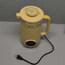 IAGREEA 35oz Nut Milk Maker Machine, 8in1 Soy Milk Maker for Homemade Milkshake/Almond/Oat/Rice, 10 Blades Automatic Electric Blender Machine With Delay Start/Boil Water/Self Clean, Easy to Use (Yellow)