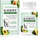 Oral Probiotics for Teeth and Gums & Fresh Breath - Gum Restore & Bad Breath Treatment for Adults |3.5 Billion Advanced Oral Probiotics for Bad Breath, Chewable 30 Tablets (Avocado-1pcs)