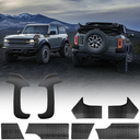 Corner Edge Protector Set Ford Bronco Accessory, Anti Scratch Guards Protector, Corner Guards Trim Cover Compatible for Ford Bronco 2021 2022 2023 2/4 Doors, Black, 6PCS