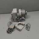 Sewing Machine Motor AC110V Industrial Brushless Servo Motor with Controller and Foot Switch Reversible (750W)