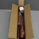 Solid Wooden Coat Rack Freestanding, New Zealand Pine Coat Tree with 8 Hooks & 3 Adjustable Sizes for Coats, Hats, Handbags and Scarves, Space Saving for Entryway/Office/Bedroom (Brown) (1 PC)