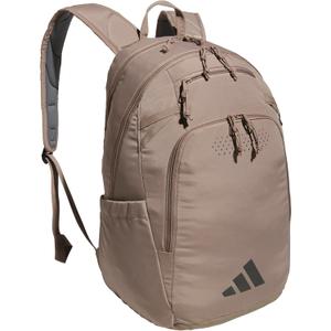 adidas Defender 5 Backpack for Sports, Gym, School and Travel, 33L (One Size, Chalky Brown/Gunmetal)