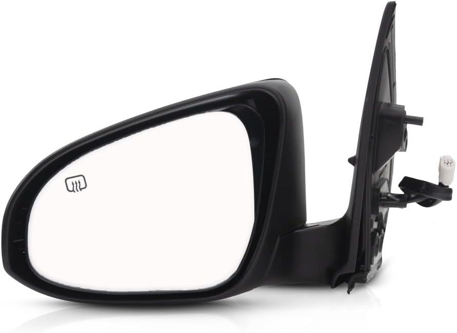 For Toyota Corolla Mirror 2014-2019 Driver Side Manual Folding | Power | Heated | Paintable TO1320294 | 8791002F91C0