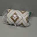 Pack of 2 Decorative Throw Pillow Covers Rhomboid Luxury Super Soft Plush Set Case Cushion for Couch Sofa Bedroom 20 x 20-Inch Tawny Brown