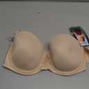 Vanity Fair Women's Beauty Back Smoothing Strapless Bra, 4-Way Stretch Fabric, Lightly Lined Cups Up to H (36C)