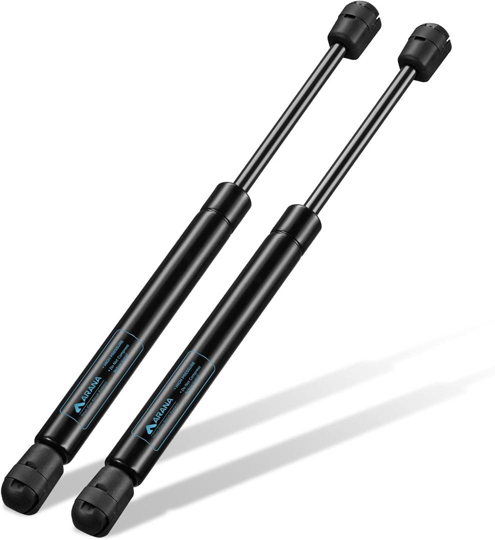 ARANA C16-14687 11 inch 30LB/133N Gas Struts, C1614687 11" Gas Shocks Spring Props Lift Support for Yakima Rocket Box Rooftop Cargo Box Truck Camper Shell Toolbox Cabinet Door Toy Box Lids, 2Pcs