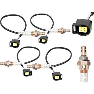 234-4587 250-24253 Oxygen O2 Sensor Upstream/Downstream 4PCS | Compatible for Chrysler 300 Town & Country Dodge Dakota Durango Ram 1500 2500 3500 Jeep Wrangler Grand Cherokee & More