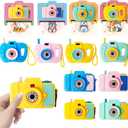 DG-Direct 24 Pack Valentine Mini Camera Toys for Kids, Cute Viewfinder Toys with Valentine Cards for Kids Classroom, Valentines Day Gifts for Kids School Party Favors