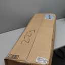 Fixwal Gaming Desk for Bedroom L Shaped Small Corner Computer Desk with Power Outlets and LED Lights, PC Desk, Home Office Desks with Drawer, Writing Desk Study Desk, Black