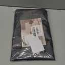 Leather Look Couch Arm Covers Set of 2 Armrest Covers for Sofa Chair Arm Protectors Stretch Armchair Slipcovers with Pockets Washable Spandex Fabric (Large, Chocolate)