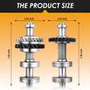 13601-28021 13602-28020 Engine Balance Shaft Set Compatible with Corolla Solara Matrix Camry tC 2AZ-FE 2.4L