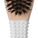 Conair Boar Bristle Hair Brush for Women, Natural Wood Handle Styling Brush for Sleek Slick Back Hair, Reduces Frizz, Adds Shine, Smooths & Detangles All Hair Types