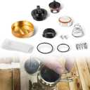 RK 800M4-T 1/2" & 3/4" Total Repair Kit, 0887727 887727 Repair Kit for Watts 1/2" and 3/4" 800M4QT / LF800M4QT Pressure Vacuum Breaker, Replacement for Watts RK 800M4-T