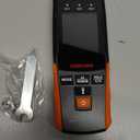 2-in-1 Pin & Pinless Moisture Meter MS03  Accurate Moisture Detection for Wood, Concrete, Drywall, and More  LCD Display with Hold Function, Flashlight, and Auto Power Off