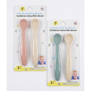 Soft Bite Feeding Spoons 4 Pieces
