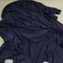 Table Covers for 6 Foot Tables, Navy Blue Washable and Wrinkle Resistant Stretch Tablecloths Rectangle 6ft for Events, Wedding, Banquets, Parties (72" x 30" (Rectangular))