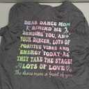 Dear Dance Mom Behind Me Sending You Funny Retro (ON BACK) T-Shirt
