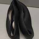 Carodi Leather car Steering Wheel Cover, Ultra-Thin, Comfortable, Non-Slip, Breathable, Universal 15 inches (Black)