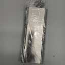 Stainless Steel Case with Removable Hip Flask, 2pcs Holder, Travel Cases, Cigars accessary, Christmas gift for Women Men (WB304-Metal)