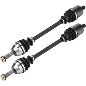 Youxmoto Front Left/Right CV Axle Fit for Polaris Ranger Midsize 500 570 (Crew EPS)/ EV/ETX 2015 2016 2017 2018 2019 2020 2021 2022, 4340 Chromoly Steel Drive Half Shaft, For 1333238