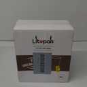LITOPAK 400 Pack 8 oz Paper Cups, Brown Disposable Hot Coffee Cups for Party, Picnic, Travel, and Events