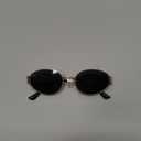 livho 2025 Trendy Oval Sunglasses - Stylish Polarized Shades for Everyday - Retro Metal Frames