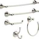 DELTA FAUCET Rubber Limited 79730 Cassidy 30-in Wall Mount Towel Bar Bath Hardware Accessory in Polished Chrome