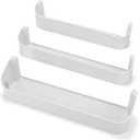AceOrbit 3 Pack RV Refrigerator Door Shelf Replacement Kit Compatible with 29325760166, Compatible with DM/RM Series for Refrigerator Parts Freezer Upper Bottom Plastic Door Shelves
