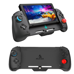 NexiGo Gripcon Switch Controller for Handheld Mode, Ergonomic Controller for Nintendo Switch with 6Axis Gyro, Dual Motor Vibration, Compatible with All Games of Switch, Not for OLED
