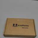 Asidrama 10 Pack Matte Black Kitchen Cabinet Knobs Drawer Cabinet Hardware Zinc Knobs for Dresser Drawers (Single Hole Knob)