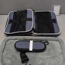 Petskd Pet Carrier 17x11x9.5 Alaska Airline Approved, Pet Travel Carrier Bag for Small Cats and Dogs, Soft Dog Carrier for 1-10 LBS Pets, Dog Cat Carrier with Safety Lock Zipper (Blue)