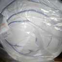 Full Size Memory Foam Mattress Topper, 4 Inch Dual Layer Mattress Pad with Pillow Top Mattress Topper Full Bed Cover, Support for Back Pain (White)